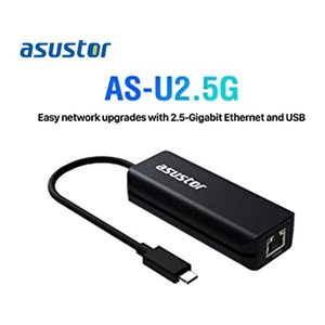 ASUSTOR ZUB AS-U2.5G2, Netzwerkadapter USB-C/USB-A 2.5GBase