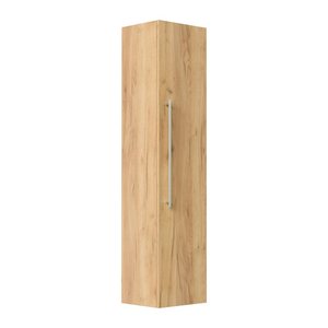 POSSEIK Bad-Hängeschrank LEVANA XXL eiche gold 35,0 x 30,0 x 150,0 cm