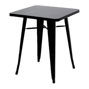 meet powered by PAPERFLOW URBAN Beistelltisch quadratisch Stahl schwarz 60,0 x 60,0 x 73,0 cm, 1 St.