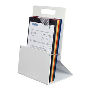 EICHNER Tischprospekthalter grau DIN A4 27,0 x 19,0 x 39,0 cm, 1 St.