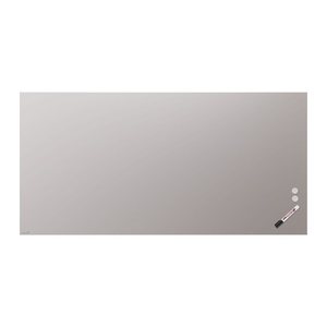 Legamaster Glas-Magnettafel matte 200,0 x 100,0 cm helles warmgrau