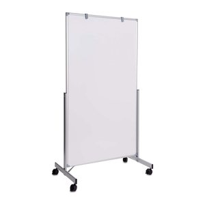 MAUL mobiles Whiteboard MAULpro easy2move 100,0 x 180,0 cm weiß kunststoffbeschichteter Stahl