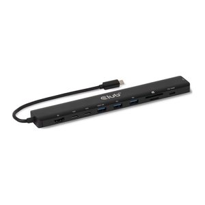 Club3D USB-C 10in1-HUB >HDMI/3xUSB-C/3xUSB/LAN 8K30Hz PD140W retail