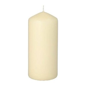 STARPAK Kerze creme, 1 St.