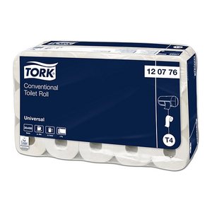TORK Toilettenpapier T4 Universal 2-lagig Recyclingpapier, 30 Rollen