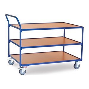 fetra Tischwagen 2756 blau 81,1 x 113,6 x 103,9 cm