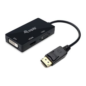 Equip Dock 3-1 DisplayPort->HDMI/VGA/DVI 0.15m