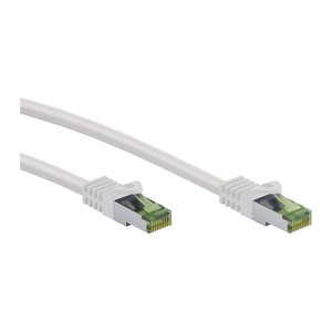 goobay RJ-45 Netzwerkkabel 15,0 m weiß bis zu 2.000 MHz, 1 St.
