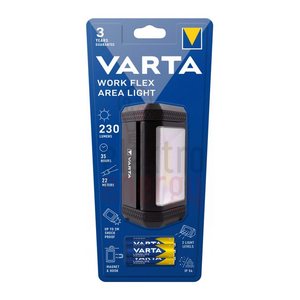 VARTA Work Flex Area LED Handscheinwerfer schwarz 6,2 cm, 1 St.