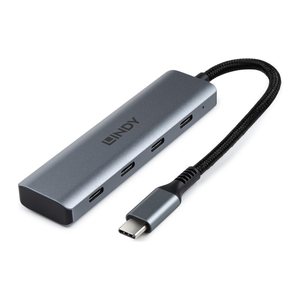 LINDY 4 Port USB 3.2 Gen 2 Typ C Hub