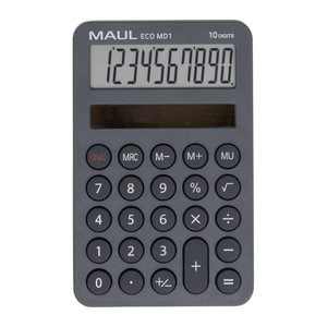 MAUL ECO MD 1 Taschenrechner grau