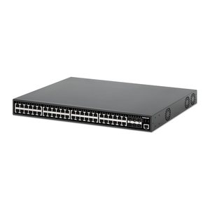 INTELLINET 54-P PoE+ Managed Switch 6x10GbE 450W