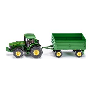 siku Traktor John Deere mit Anhänger 1953 Spielzeugauto