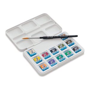 van Gogh Pocket Box Muted Colours Wasserfarbkasten 12 Farben