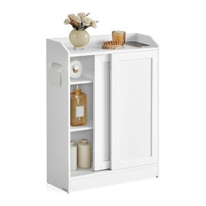 VASAGLE Badschrank weiß 60,0 x 20,0 x 80,0 cm