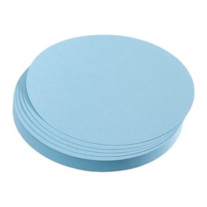 FRANKEN Moderationskarten blau Ø 9,5 cm, 500 St.