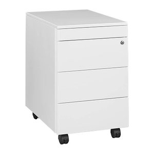 Gürkan Rollcontainer weiß 4 Auszüge 42,0 x 60,0 x 62,0 cm