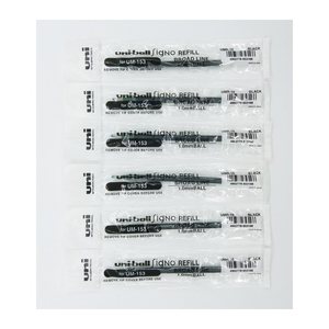 uni-ball Gel IMPACT Signo Refill Gelschreibermine schwarz 0,6 mm 1 St.