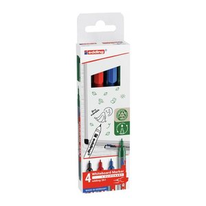 edding 361 Whiteboard-Marker farbsortiert 1,0 mm, 4 St.