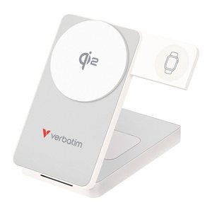 Verbatim Powerbank 10000mAh Charge'n'Go Qi2 Magnetisch Weiá