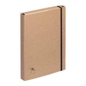 PAGNA Sammelbox A4 Pur Gummizugverschluss natur