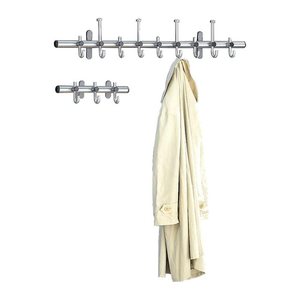 Kerkmann Wandgarderobe Arte 32687981 silber Metall 3 Haken 45,0 x 12,0 cm, 1 St.