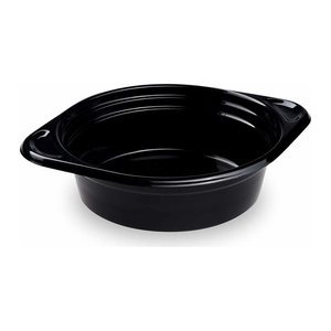 PROPAC Mehrweg-Suppenteller schwarz 500 ml, 12 St.