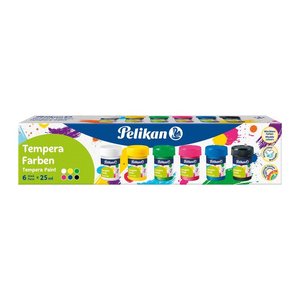 Pelikan Temperafarbe farbsortiert