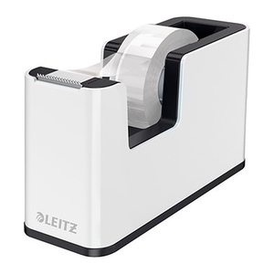 LEITZ Tischabroller WOW Duo Colour perlweiß/schwarz