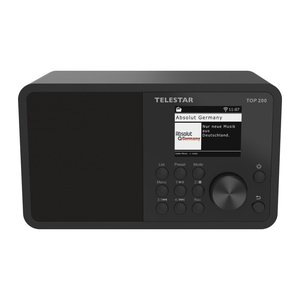 TELESTAR TOP 200 Schwarz Multifunktionsradios Stationär
