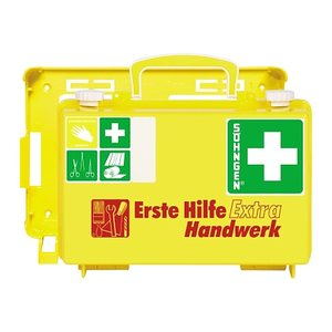 SÖHNGEN Erste-Hilfe-Koffer Extra Handwerk DIN 13157 gelb