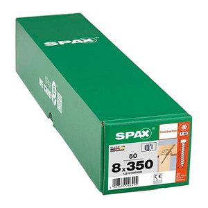 SPAX® Holzbauschrauben T40 Zylinderkopf WIROX 1221010803505 8 mm x 350 mm, 50 St.