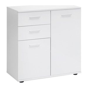 WOHNLING Kommode, WL5.287 weiß 71,0 x 35,5 x 78,0 cm, 1 St.