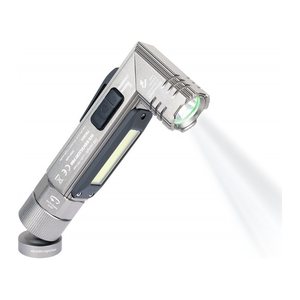 TROIKA® ECO KNICKLICHT PRO LED Taschenlampe titanfarben 14,9 cm, 200 Lumen, 1 St.