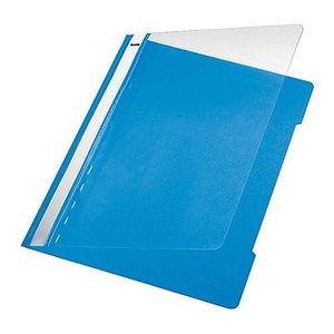 LEITZ Schnellhefter 4191 Kunststoff hellblau DIN A4, 25 St.