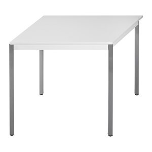 SODEMATUB Mehrzwecktisch lichtgrau, dunkelgrau rechteckig, Vierkantrohr grau, 140,0 x 70,0 x 74,0 cm
