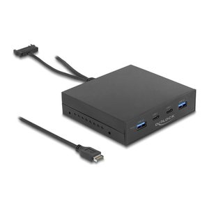 DELOCK 3.5 USB" 3.2 Gen 2 Front Panel 2 x USB-C + 2 x USB-A