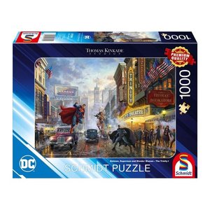 Schmidt Superman Batman, Superman und Wonder Woman Puzzle, 1000 Teile
