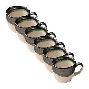 HEART & SOUL Espressotassen Perfect Match Avocado grün 0,08 l, 6 St.