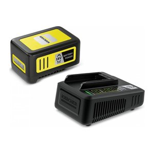 KÄRCHER Werkzeugakku mit Schnellladegerät Starter Kit Battery Power 18/50 Lithium-Ionen 18,0 V, 5,0 Ah