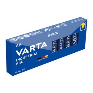 VARTA Batterien INDUSTRIAL Alkali-Mangan Mignon AA 1,5 V, 10 St.