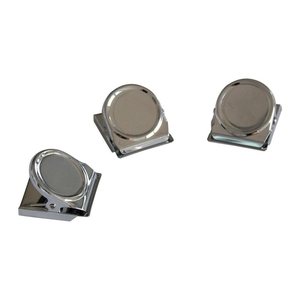 FRANKEN Magnete silber, Metall 4,5 x 3,5 cm, 3 St.