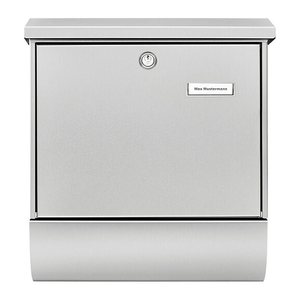 BURG WÄCHTER Briefkasten Amrum-Set 8150 silber