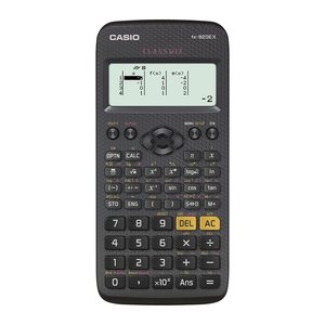 CASIO FX-82DE X Wissenschaftlicher Taschenrechner schwarz