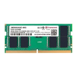 SO DDR5 48GB PC 5600 CL46 Transcend JetRAM, JM5600ASE-48G
