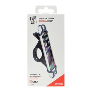 2GO Universal Handyhalter "BIKE" am Fahrradlenker 4-6 Zoll