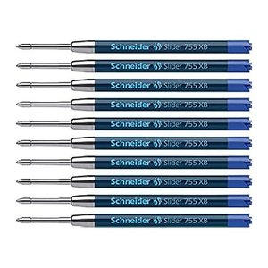 Schneider Slider 755 Kugelschreiberminen XB blau, 10 St.