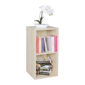 WOHNLING Bücherregal sonoma-eiche 30,0 x 30,0 x 60,0 cm, 1 St.