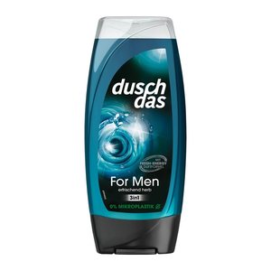 duschdas FOR MEN 3-IN-1 Duschgel & Shampoo 225 ml