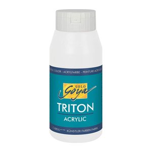 KREUL SOLO GOYA Triton Acrylfarbe mischweiß 750,0 ml, 1 St.